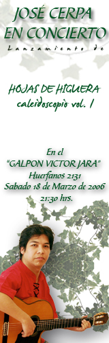 Jos� Cerpa en concierto